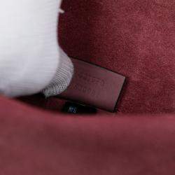 مملوكة مسبقًا Gucci Beige Brown Small GG Supreme Blooms Dionysus Crossbody