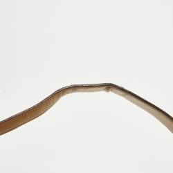 Pre Owned حقيبة غوتشي جلد وكانفاس جاكي أو جي جي بيج/وردي وجلد بقلاب