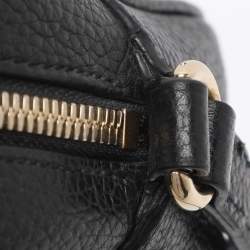 Pre Owned حقيبة كروس غوتشي سوهو صغيرة جلد ميتاليك