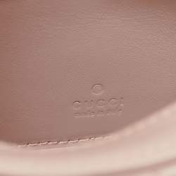 مملوكة مسبقًا Gucci GG Marmont Small Rose Poudre Matelassé Leather Hobo