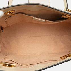 Pre Owned حقيبة يد غوتشي جي جي سوبرين أبل هارت بقفل بني صغيرة