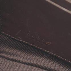 مملوكة مسبقًا Gucci Gg Shadow Mini Bucket Shoulder Bag Canvas And Leather Beige Brown