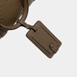 مملوكة مسبقًا حقيبة غوتشي دوفل صغيرة جمبو جي جي كتف / يد جلد غريج