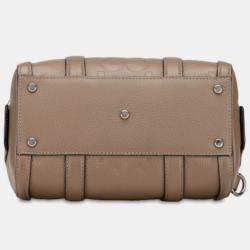 مملوكة مسبقًا حقيبة غوتشي دوفل صغيرة جمبو جي جي كتف / يد جلد غريج