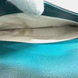 مملوكة مسبقًا حقيبة كتف بسلسلة ديونيسوس بلونين جلدي زرقاء غوتشي