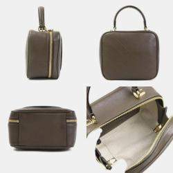 Pre Owned حقيبة كتف غوتشي بلوندي كاكي بني