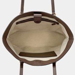 مملوكة مسبقًا Gucci Ophidia Jumbo Gg Medium Tote Bag Sherry Line