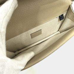 مملوكة مسبقًا Gucci Gg Dionysus Chain Shoulder Bag Supreme Canvas Beige