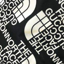 مملوكة مسبقًا حقيبة ظهر غوتشي نايلون/جلد أسود وأبيض