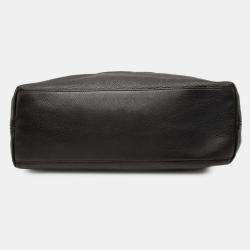 مملوكة مسبقًا حقيبة يد غوتشي سلاسل صوهو جلد سوداء متوسطة