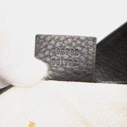 مملوكة مسبقًا حقيبة يد غوتشي سلاسل صوهو جلد سوداء متوسطة