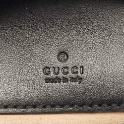 مملوكة مسبقًا Gucci GG Marmont Small Black Matelassé Leather Hobo