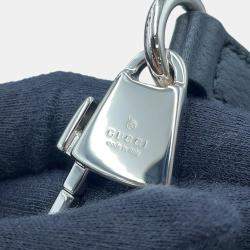 مملوكة مسبقًا حقيبة يد غوتشي توتي 2-واي تطريز م�ربعات متعددة الألوان/بيج كانفاس جلد صغيرة