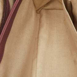 Pre Owned Gucci GG Marmont Old Rose Leather Shoulder Bag