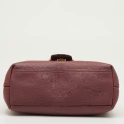 Pre Owned Gucci GG Marmont Old Rose Leather Shoulder Bag