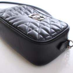 مملوكة مسبقًا حقيبة كاميرا غوتشي مارمونت صغيرة من جلد العجل