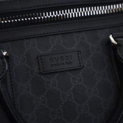 Pre Owned Gucci Large GG Supreme Duffle