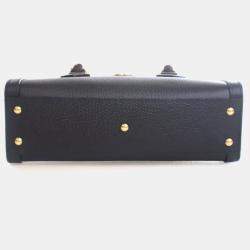 Pre Owned Gucci Small Calfskin Diana Tote Bag