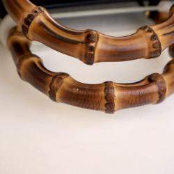 Pre Owned Gucci Small Calfskin Diana Tote Bag