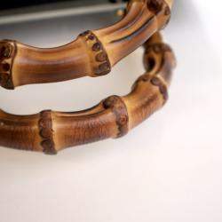 Pre Owned Gucci Small Calfskin Diana Tote Bag