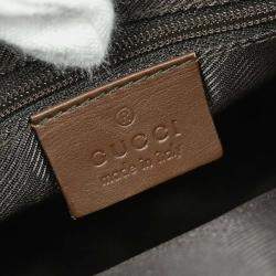 مملوكة مسبقًا Gucci Beige Canvas GG Hobo Handbag