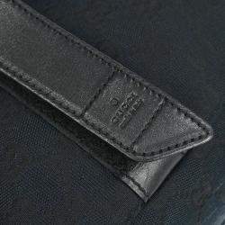 مملوكة مسبقًا Gucci Black GG Shoulder Bag