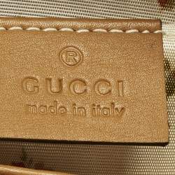 مملوكة مسبقًا حقيبة كتف غوتشي أوفيديا جلد أسود صغيرة برباط GG ويب