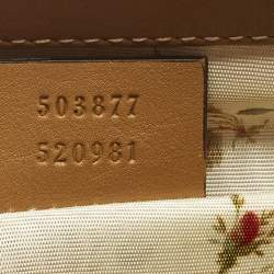 مملوكة مسبقًا حقيبة كتف غوتشي أوفيديا جلد أسود صغيرة برباط GG ويب