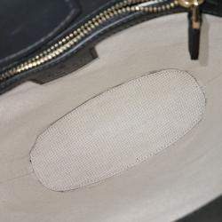 مملوكة مسبقًا حقيبة باكت صغيرة جلد أسود غوتشي 73