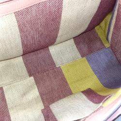 Pre Owned Gucci Pink Leather Daily Tote and Shoulder Bag