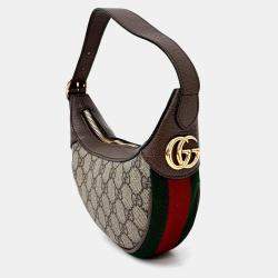 مملوكة مسبقًا حقيبة غوتشي بيفي سي بيج بني أوفيديا هوبو