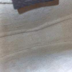 مملوكة مسبقًا Gucci Beige Brown PVC Ophidia Mini GG Round Shoulder Bag