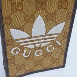 Pre Owned حقيبة كروس بودي حاملة هاتف غوتشي بيج بي في سي x أديداس