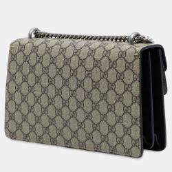 مملوكة مسبقًا Gucci Brown Medium GG Supreme Dionysus Shoulder Bag