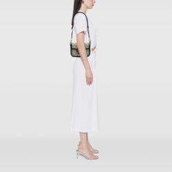 مملوكة مسبقًا Gucci Brown Small GG Supreme Horsebit 1955 Crossbody