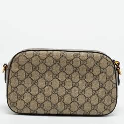 مملوكة مسبقًا حقيبة ماسنجر غوتشي نيو فنتج كانفاس GG سوبرم بيج/ إبوني
