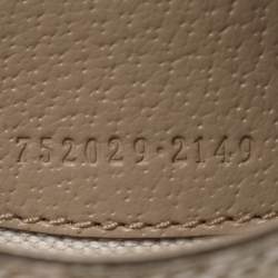 مملوكة مسبقًا Gucci Dionysus Mini Beige GG Supreme Canvas Top Handle Bag