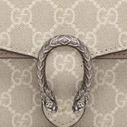 مملوكة مسبقًا Gucci Dionysus Mini Beige GG Supreme Canvas Top Handle Bag