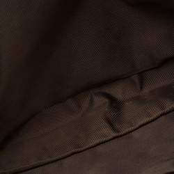 مملوكة مسبقًا حقيبة يد غوتشي كانفاس GG جلد بيج/بني بحبل غلق