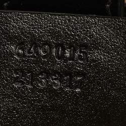 Pre Owned حقيبة يد غوتشي جاكي 1961 جلد أسود