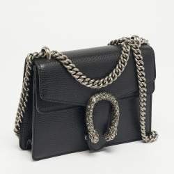 مملوكة مسبقًا حقيبة كتف غوتشي ديونيسوس كريستال جلد بورجوندي صغي�رة