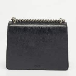 مملوكة مسبقًا حقيبة كتف غوتشي ديونيسوس كريستال جلد بورجوندي صغيرة