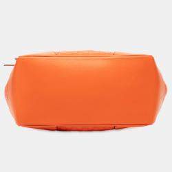 Pre Owned حقيبة ساتشل غوتشي ميكروغوتشيسما برتقالي صغير