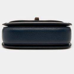 مملوكة مسبقًا حقيبة غوتشي مقبض علوي من البامبو قماش كاينايدوسكوب جي جي مطلي متوسطة الذكرى المئوية 1947 زرقاء