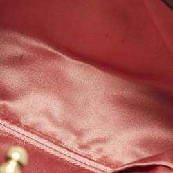 مملوكة مسبقًا Gucci GG Marmont Flap Mini Black Matelassé Velvet Shoulder Bag