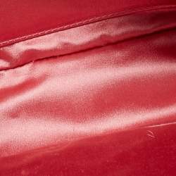 Pre Owned حقيبة كاميرا غوتشي جي جي مارمونت جلد ماتيلاسيه أخضر صغيرة