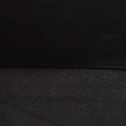 مملوكة مسبقًا Gucci Bamboo Black GG Canvas and Leather Clutch Bag