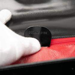 مملوكة مسبقًا Gucci Black Calfskin Bamboo Night