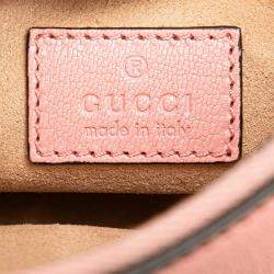مملوكة مسبقًا Gucci Pink Mini Goatskin Aphrodite Shoulder Bag