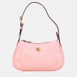 مملوكة مسبقًا Gucci Pink Mini Goatskin Aphrodite Shoulder Bag